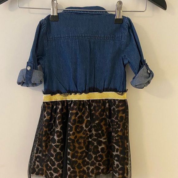 🆕 GUESS Baby Denim Dress & Bloomers Set - Picture 5 of 15